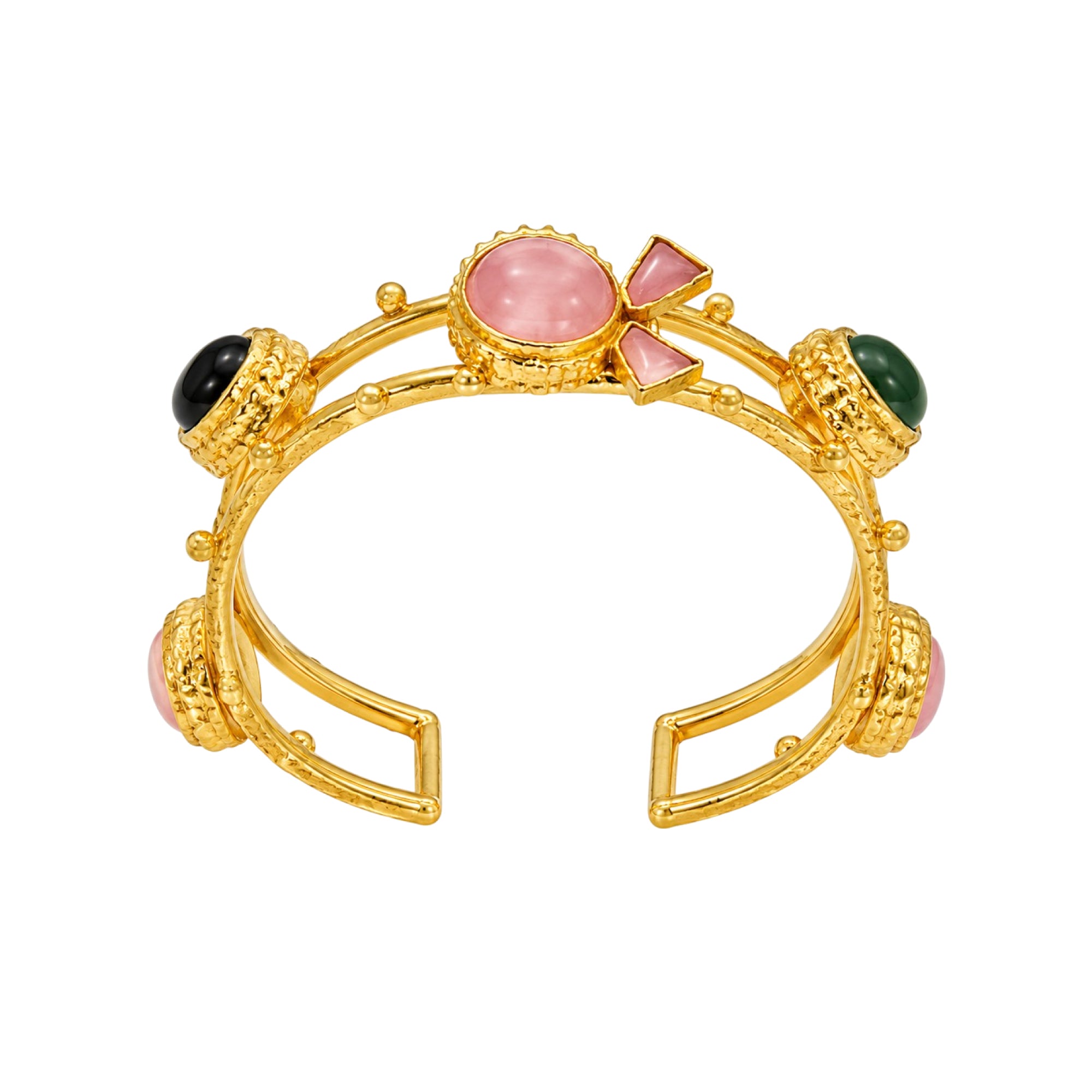 Stellabello Bella Gold Plated Kada for Women & Girls | Artificial Jewellery Bracelet | Elegant Bangle Style Fashion Kada for Party, Wedding, Festive & Traditional | Stylish Gift for Women